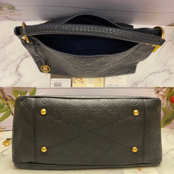 ❤️‍🩹SOLD❤️‍🩹 Louis Vuitton Artsy MM Empreinte Infini Shoulder Tote Purse(CA2182) - Picture 10 of 12